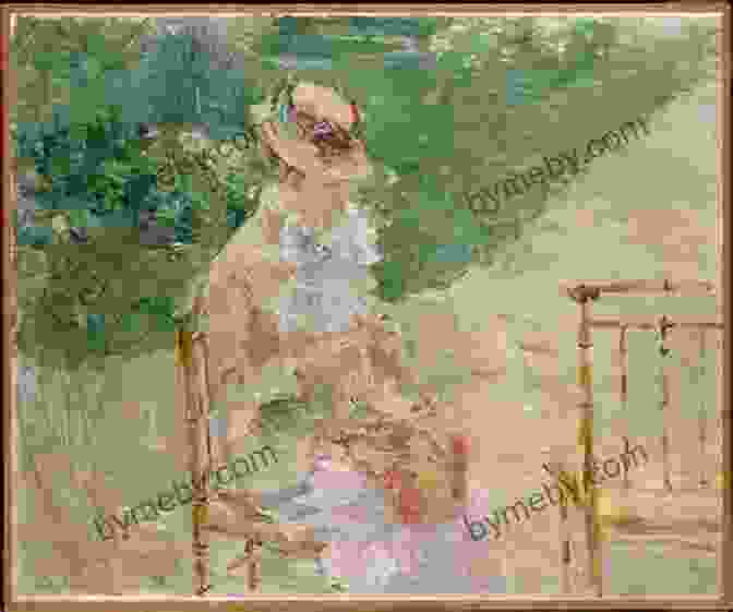 A Captivating Painting By Berthe Morisot Depicting A Young Woman In A Garden, Bathed In Soft Sunlight. Delphi Complete Paintings Of Berthe Morisot (Illustrated) (Delphi Masters Of Art 48)