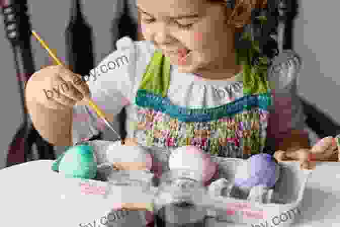 A Cozy Family Scene, Where Parents And Children Work Together To Decorate Easter Eggs, Sharing Laughter And Creating Cherished Memories Easter Egg Day Tara Knudson