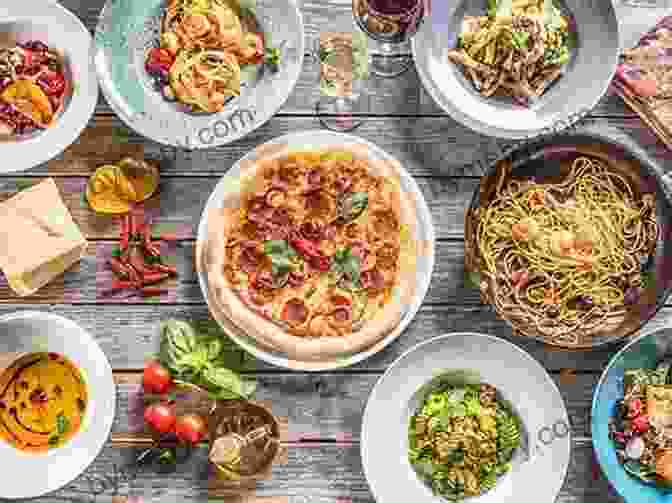 A Festive Table Filled With Italian Dishes, Capturing The Essence Of Nonna's Birthday Celebration Lidia S Family Kitchen: Nonna S Birthday Surprise