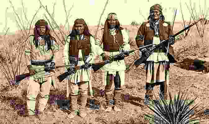 A Group Of Warm Springs Apache Warriors On Horseback In The Days Of Victorio: Recollections Of A Warm Springs Apache