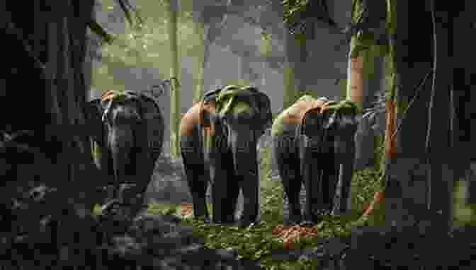 A Group Of Women Walk Hand In Hand With Elephants Through A Lush Forest. Their Faces Are Alight With Joy And Connection. Horse Crazy: The Story Of A Woman And A World In Love With An Animal