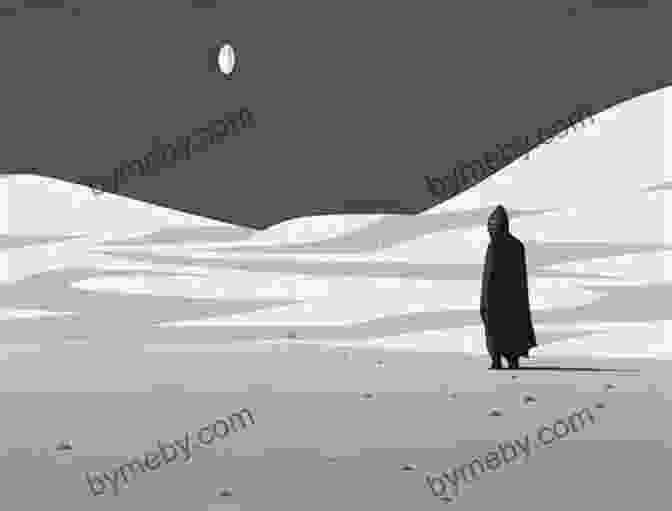 A Lone Figure Stands Amidst A Desolate Landscape, Their Silhouette Casting A Long Shadow. Solitary Witch: The Ultimate Of Shadows For The New Generation