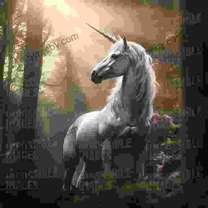 A Majestic Unicorn Standing In A Clearing, Its Horn Shimmering With An Ethereal Light. Zara And Moonbeam (Unicorn Academy)