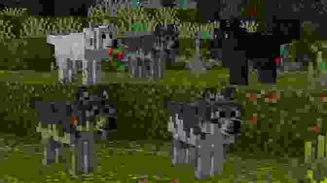 A Pack Of Minecraft Wolves Gathered Around A Campfire, Symbolizing The Strong Connections Formed Throughout The Lone Wolf Dog's Journey. Diary Of A Minecraft Lone Wolf (Dog) 3: Unofficial Minecraft Diary For Kids Teens Nerds Adventure Fan Fiction (Skeleton Steve Diaries Collection Dakota The Lone Wolf)