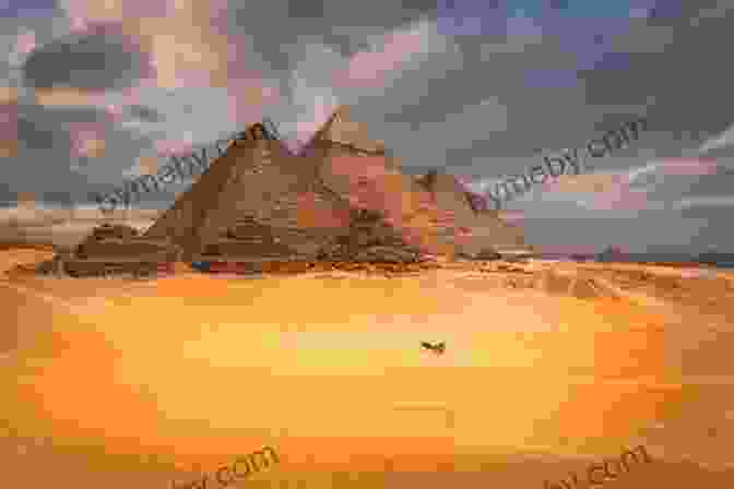 A Panoramic View Of The Vast Desert, With Towering Pyramids In The Distance Magi: The Labyrinth Of Magic Vol 4