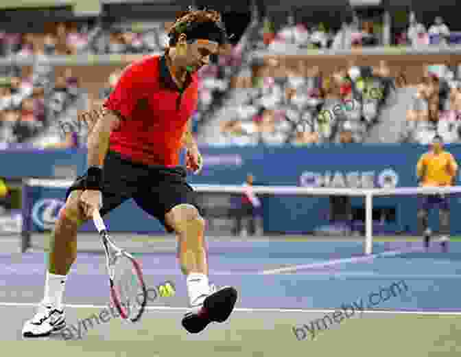 A Photograph Of A Tennis Legend In Action During A Match, Showcasing The Intensity And Focus Required To Succeed In The Sport. Look At All That Room Above The Net: Wit And Wisdom From A Lifetime In Tennis