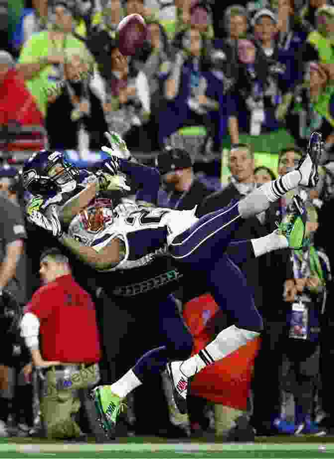 A Seahawks Player Making A Miraculous Catch During The Tales From The Seattle Seahawks Sideline: A Collection Of The Greatest Seahawks Stories Ever Told