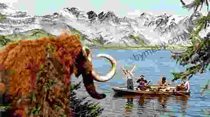 A Still From Karel Zeman's Film 'Journey To The Beginning Of Time', Depicting A Group Of Astronauts Traveling Through A Prehistoric Landscape. The Art Of Czech Animation: A History Of Political Dissent And Allegory