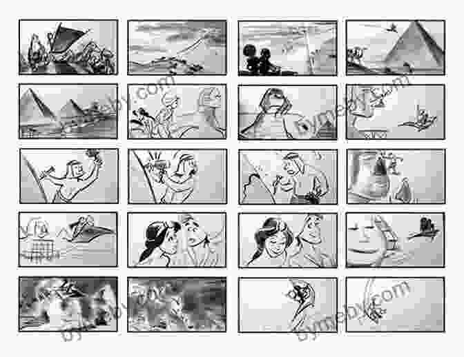 A Storyboard Panel From A Disney Animated Film Mouse In Transition: An Insider S Look At Disney Feature Animation