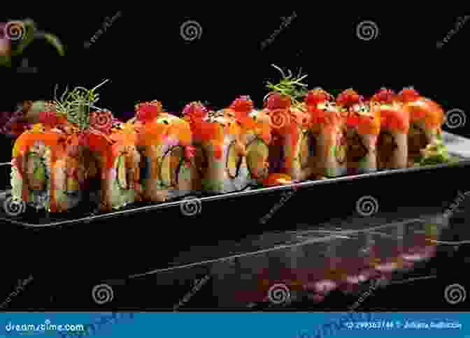 A Tantalizing Platter Of Sushi, Showcasing The Artistry And Flavors Of Japanese Cuisine. Japan (Countries Around The World)