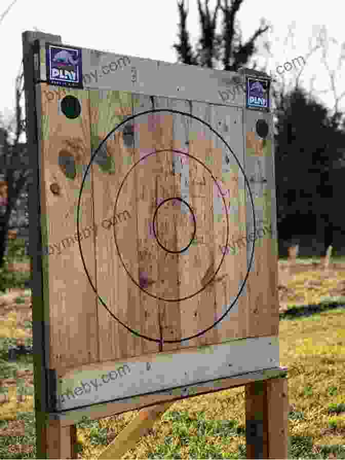 A Tomahawk Embedded Precisely In The Center Of A Wooden Target The Ultimate Guide To Knife Throwing: Master The Sport Of Knife And Tomahawk Throwing (Ultimate Guides)