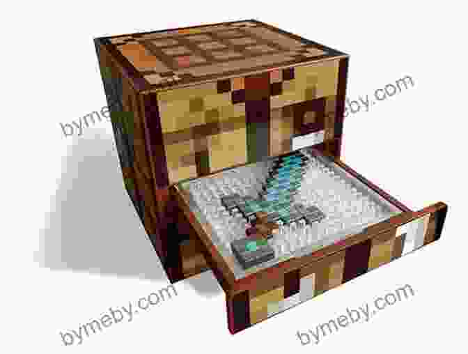 A Well Stocked Minecraft Crafting Table, Representing The Lone Wolf Dog's Resourcefulness And Ingenuity. Diary Of A Minecraft Lone Wolf (Dog) 3: Unofficial Minecraft Diary For Kids Teens Nerds Adventure Fan Fiction (Skeleton Steve Diaries Collection Dakota The Lone Wolf)