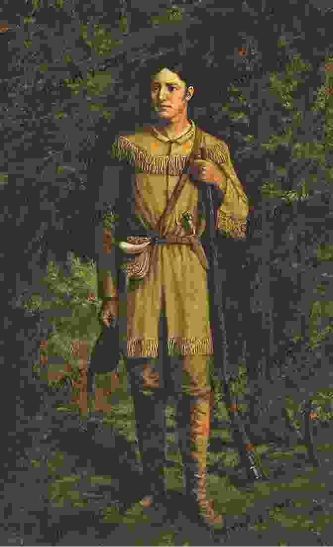 A Young Davy Crockett In Frontier Attire Davy Crockett: The Fabric Of A Tennessee Hero