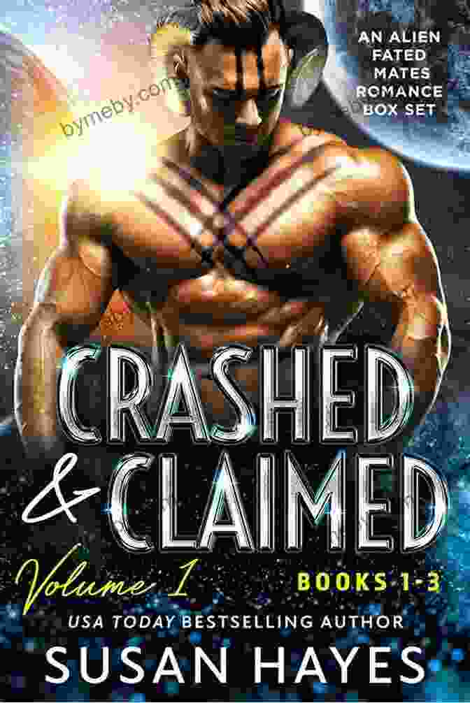 An Alien Fated Mates Romance: Crashed And Claimed Book Cover Marked For Mayhem: An Alien Fated Mates Romance (Crashed And Claimed 1)