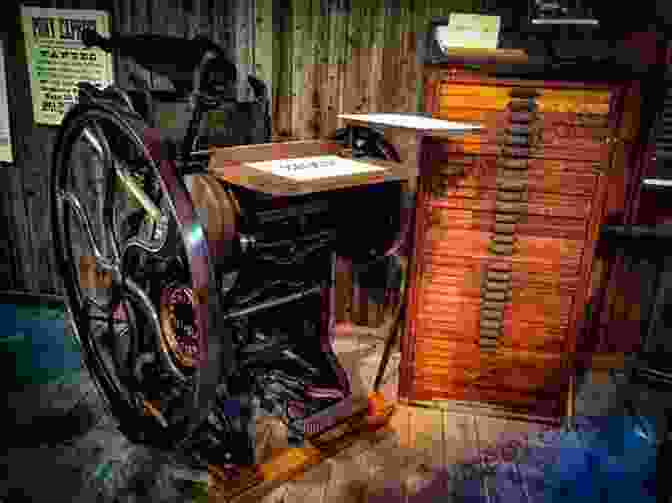 An Antique Printing Press The Art And Craft Of Printing: Give Me Love And Work These Two Only