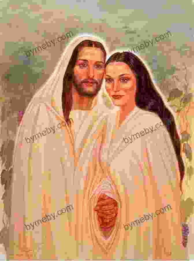 An Ethereal Painting Depicting Yeshua (Jesus Christ) And Mary Magdalene Engaged In A Profound Conversation, Surrounded By A Celestial Glow. Dialogues With Yeshua And Mary Magdalene: The Journey To Love (The Magdalene Yeshua Teachings)