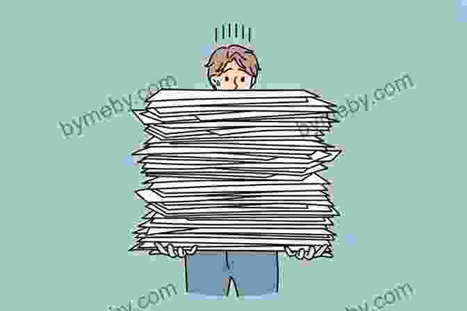 An Illustration Of Mr. Penworthy Surrounded By Stacks Of Lists And Papers. The Man Who Made Lists: Love Death Madness And The Creation Of Roget S Thesaurus