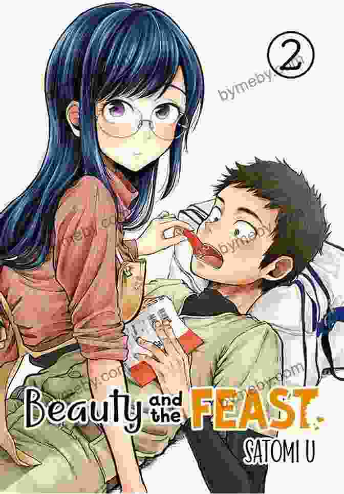 Beauty And The Feast 02 Satomi Book Cover, Featuring A Vibrant Depiction Of Satomi Cooking In A Traditional Japanese Kitchen Beauty And The Feast 02 Satomi U