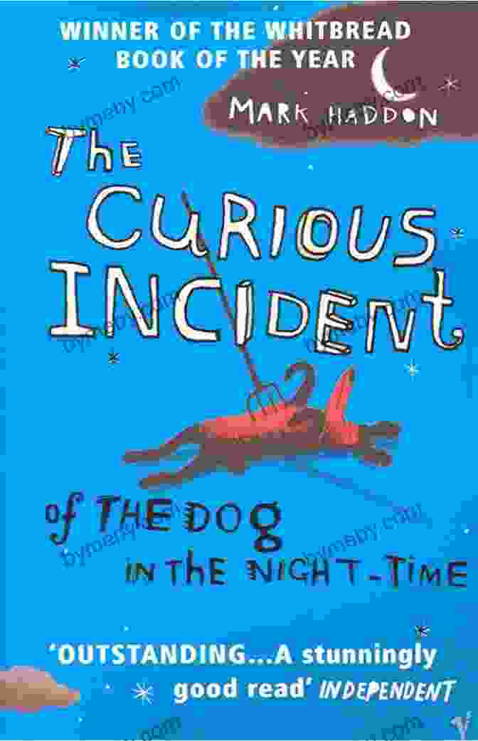 Book Cover Of 'The Curious Incident Of The Dog In The Night Time' Featuring A Silhouette Of A Boy Holding A Flashlight And A Dog Lying On The Ground The Curious Incident Of The Dog In The Night Time: Abridged For Schools (Plays For Young People)