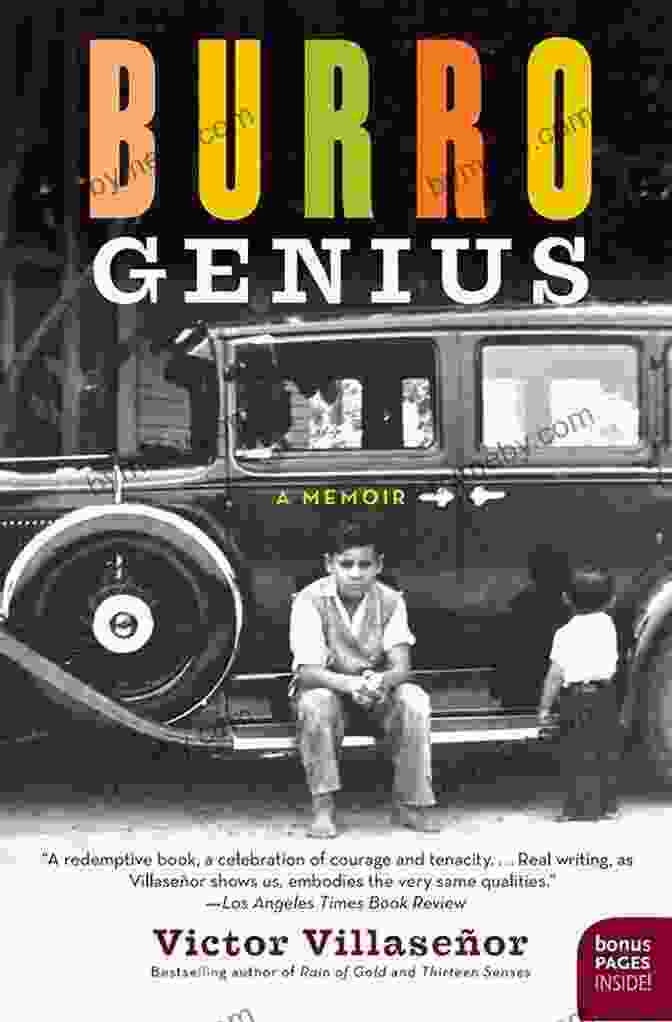 Burro Genius Memoir Book Cover Burro Genius: A Memoir Victor Villasenor