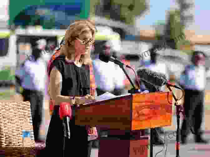 Caroline Kennedy Delivering A Speech Female Force: Women In Politics: Hillary Clinton Sarah Palin Michelle Obama And Caroline Kennedy: A Graphic Novel