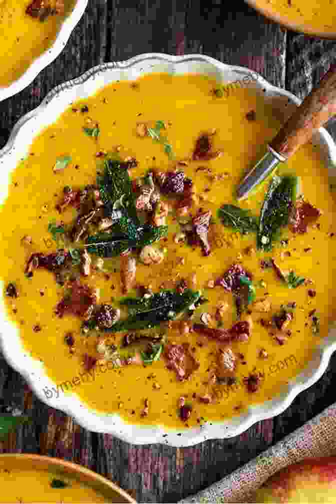 Creamy And Comforting Roasted Butternut Squash Soup With Hints Of Ginger And Sage Taste Of Home Farm To Table Cookbook: 279 Recipes That Make The Most Of The Season S Freshest Foods All Year Long