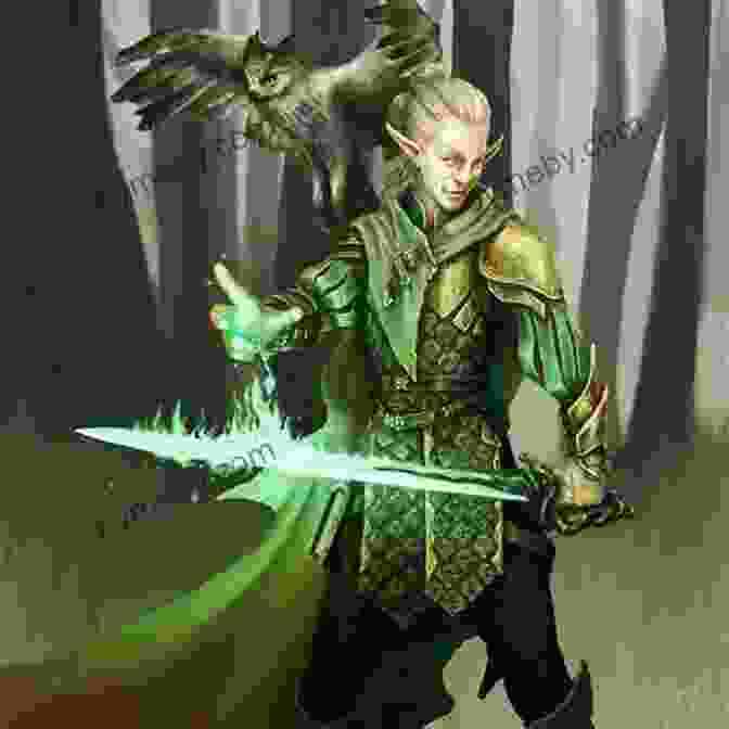 Grandmaster Eldrin Character Art Mage King (Imperium Galactic 1)