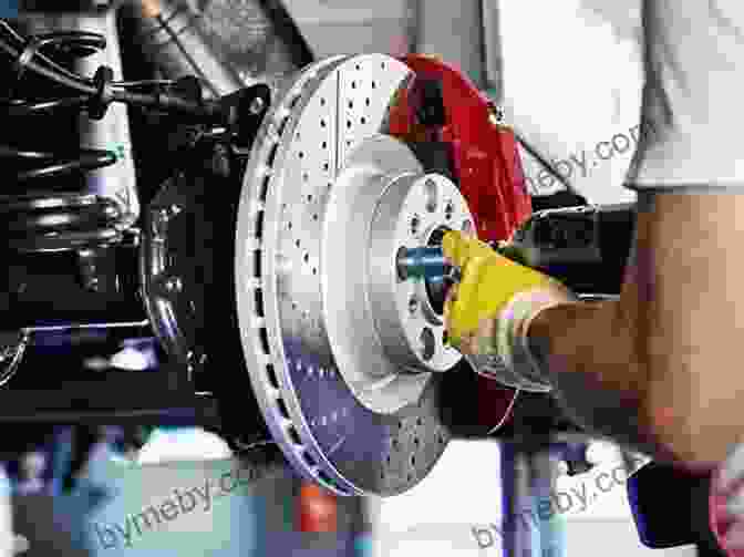 Image Of A Mechanic Inspecting Brake Pads On A Car Car Maintenance Guide: Make Your Car Last Longer With Some Simple Do It Yourself Tips