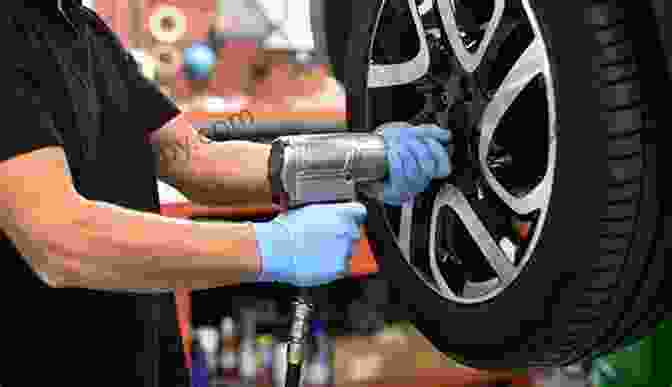 Image Of A Mechanic Rotating Tires On A Car Car Maintenance Guide: Make Your Car Last Longer With Some Simple Do It Yourself Tips