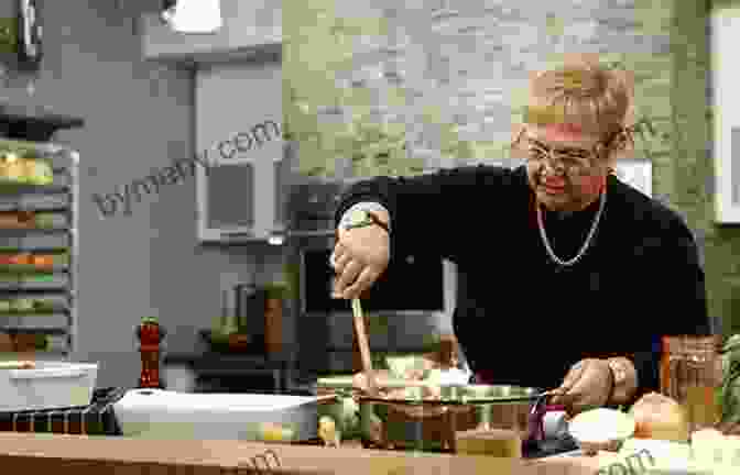 Image Of Lidia Bastianich Cooking A Festive Dish In Her Kitchen Nonna Tell Me A Story: Lidia S Christmas Kitchen