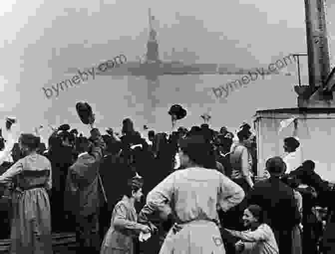 Immigrants Arrive At Ellis Island, Greeted By The Statue Of Liberty The Story Of The Statue Of Liberty