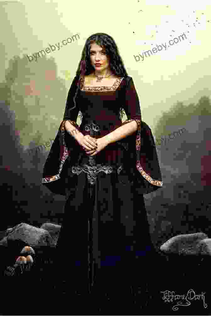 Morgan Le Fay, A Sorceress With Long Flowing Hair And An Enchanting Gaze A Blink Of An Eye: Medieval Urban Fantasy In Post Arthurian Britain (Cup Of Blood 3)