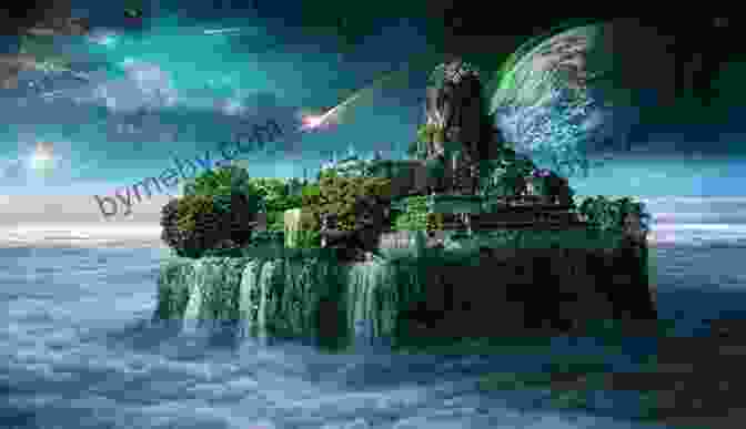 Panoramic View Of The Mystical Realm Of Aetheria, With Floating Islands, Ancient Forests, And Towering Mountains. Awakening: A LitRPG/GameLit (World Of Magic 1)