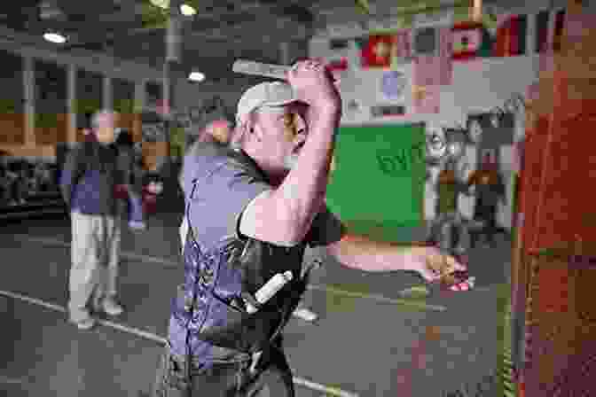 Participants Competing In A Knife Throwing Contest, Demonstrating Their Precision And Skill The Ultimate Guide To Knife Throwing: Master The Sport Of Knife And Tomahawk Throwing (Ultimate Guides)