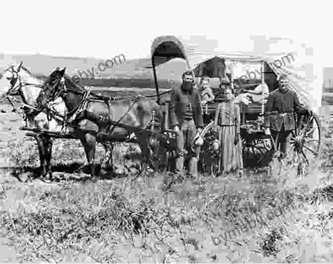 Pioneer Family On A Wagon Lasso The Wind: Away To The New West