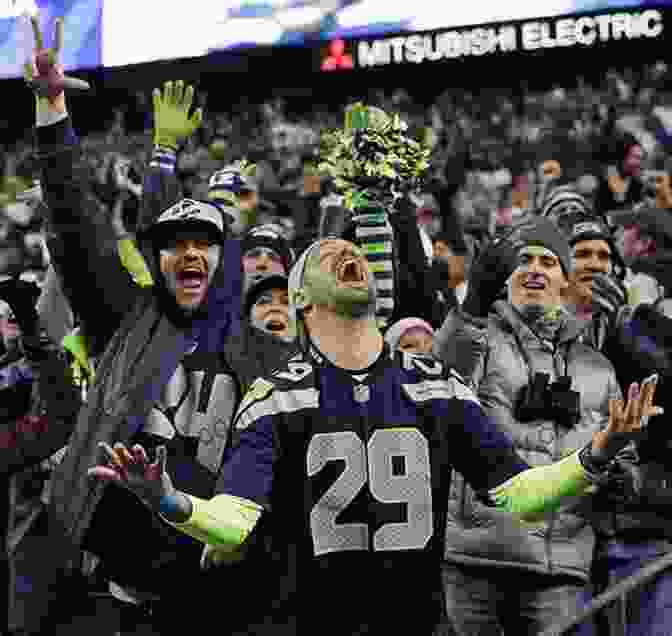 Seattle Seahawks Fans Celebrating A Touchdown Tales From The Seattle Seahawks Sideline: A Collection Of The Greatest Seahawks Stories Ever Told