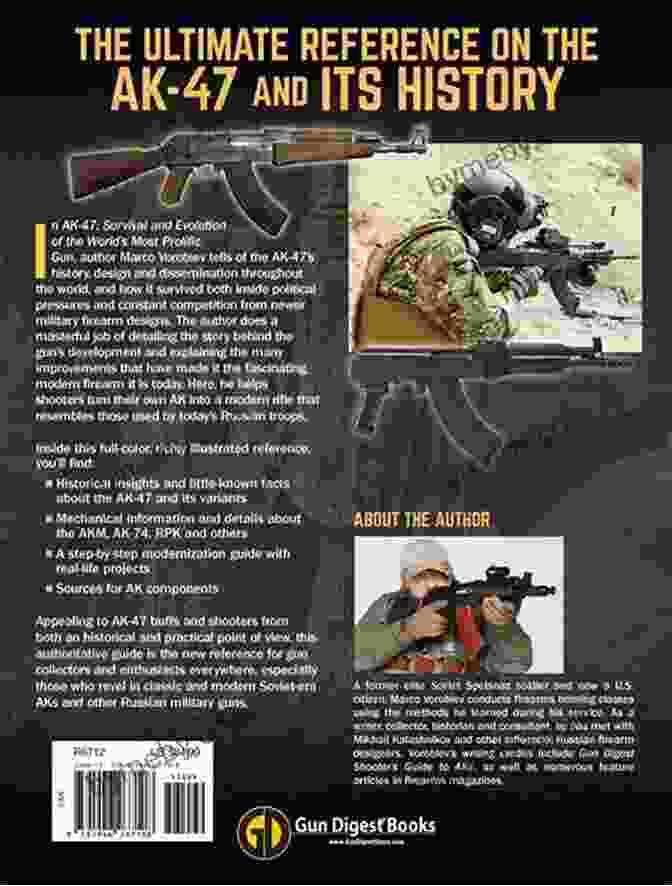 The AK 47 Survival Rifle Builder Guide Book Cover, Featuring An Image Of The AK 47 Rifle And The Book Title In Bold Letters. AK 47 Survival Rifle Builder S Guide (Building The Prepper Armory 1)