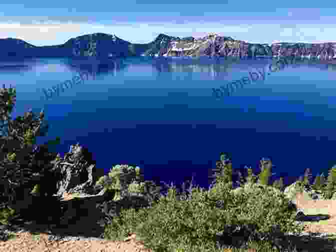 The Breathtaking Majesty Of Crater Lake, With Its Deep Blue Waters And Sheer Cliffs, Serves As A Backdrop For The Legend Of Coyote's Love And Loss. Coyote In Love: The Story Of Crater Lake