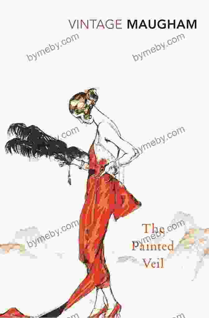 The Painted Veil Novel Cover, Portraying A Woman In A Flowing Red Dress Against A Backdrop Of An Exotic Landscape. The Room In The Attic: The TOP 10 Novel From Louise Douglas