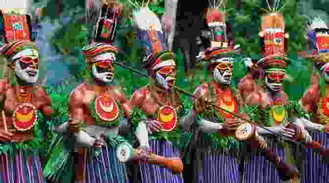 Traditional Cultural Dance In Papua New Guinea Headhunting In The Solomon Islands: Around The Coral Sea