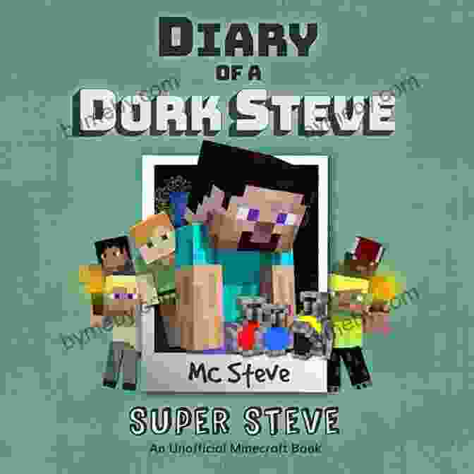 Unofficial Minecraft Diary Cover A Young Adventurer Stands Amidst A Vast Minecraft Landscape, Ready To Embark On An Epic Journey. Diary Of A Minecraft Lone Wolf (Dog) 2: Unofficial Minecraft Diary For Kids Teens Nerds Adventure Fan Fiction (Skeleton Steve Diaries Collection Dakota The Lone Wolf)