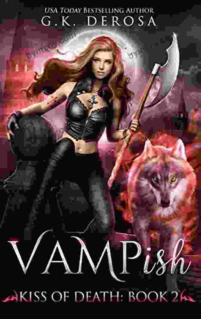 Vampish Kiss Of Death Book Cover Featuring A Mysterious Figure Shrouded In Darkness Vampish: Kiss Of Death G K DeRosa