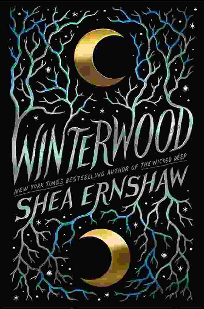 Winterwood Book Cover Featuring A Young Woman With Long, Flowing Hair Standing In A Snowy Forest Winterwood Shea Ernshaw