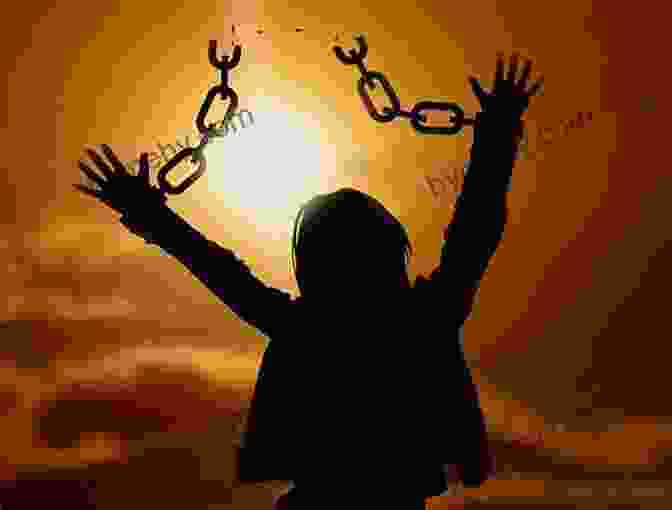 Woman Breaking Free From Chains, Symbolizing Liberation From A Hurtful Legacy Toxic Parents: Overcoming Their Hurtful Legacy And Reclaiming Your Life