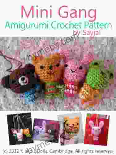 Mini Gang Amigurumi Crochet Pattern (Easy Crochet Doll Patterns 7)