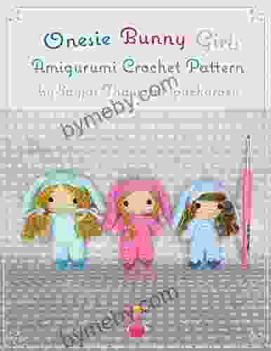 Onesie Bunny Girls Amigurumi Crochet Pattern